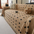 Sofa Throw Blanket with Woven Geometric Pattern & Tassels, Soft & Thick Couch Cover