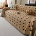 Sofa Throw Blanket with Woven Geometric Pattern & Tassels, Soft & Thick Couch Cover