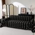 Sofa Throw Blanket with Woven Geometric Pattern & Tassels, Soft & Thick Couch Cover
