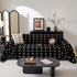 Sofa Throw Blanket with Woven Geometric Pattern & Tassels, Soft & Thick Couch Cover