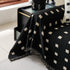 Sofa Throw Blanket with Woven Geometric Pattern & Tassels, Soft & Thick Couch Cover