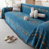 Bohemian Geometric Sofa Throw Cover, Cozy & Protective Ethnic-Inspired Couch Cover