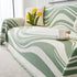 Soft Cozy Curved Throw Blankets for Couch, Sofa, Bed, Travel, Decorative Blankets for Women, Men, Kids Gift