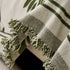 Modern Minimalist Chenille Willow Leaf Pattern Couch Cover Blanket, Luxurious Blankets for The Sofa