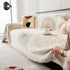 Dandelion Reversible Striped Couch Throw Cover for Living Room Pet Sofa Slipcovers Couch Protector