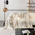 Dandelion Reversible Striped Couch Throw Cover for Living Room Pet Sofa Slipcovers Couch Protector