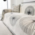 Dandelion Reversible Striped Couch Throw Cover for Living Room Pet Sofa Slipcovers Couch Protector