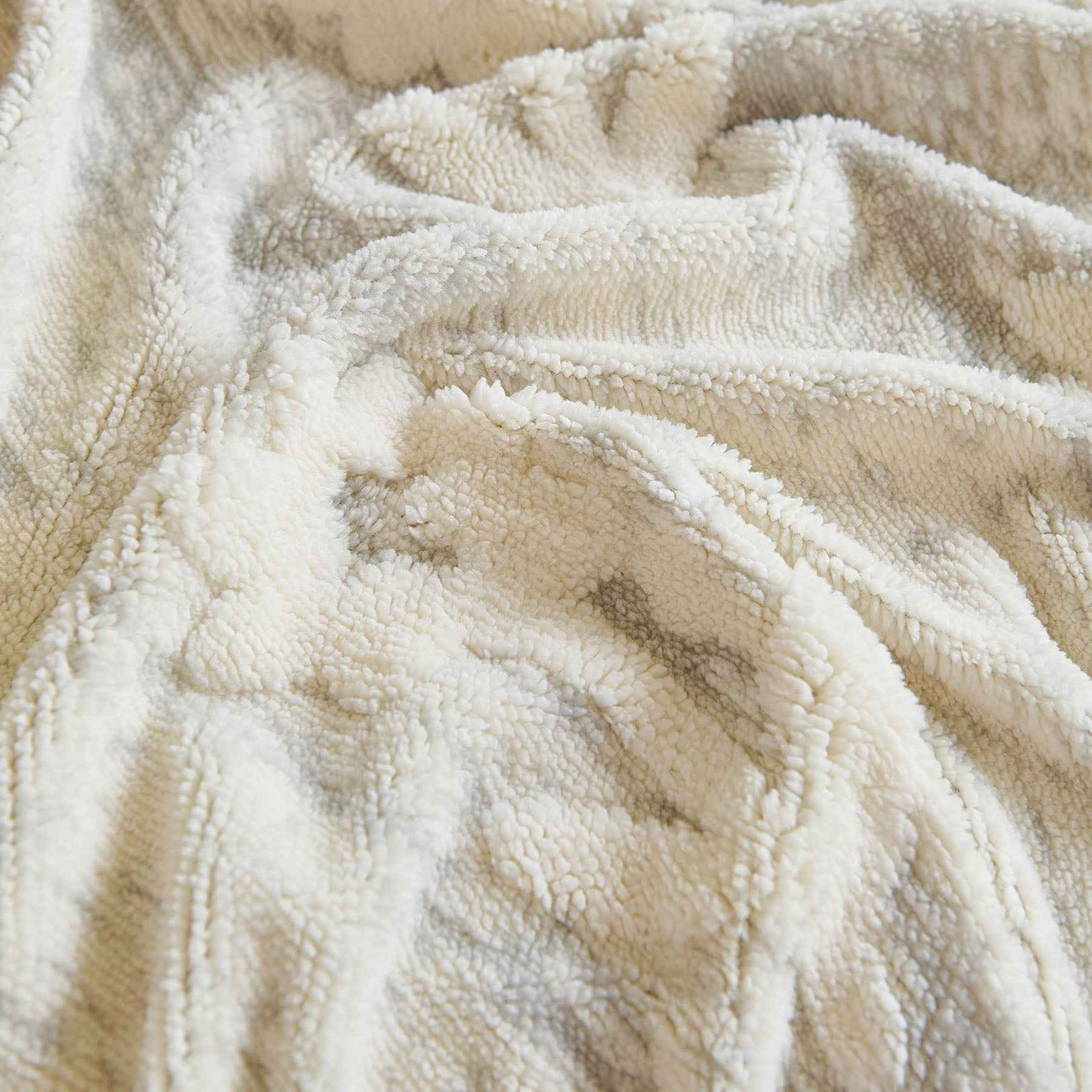 Floral Plush Fleece Sofa Throw Cover, Soft Warm Couch Protector Slip Cover for Couch