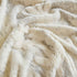 Floral Plush Fleece Sofa Throw Cover, Soft Warm Couch Protector Slip Cover for Couch