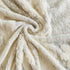 Floral Plush Fleece Sofa Throw Cover, Soft Warm Couch Protector Slip Cover for Couch