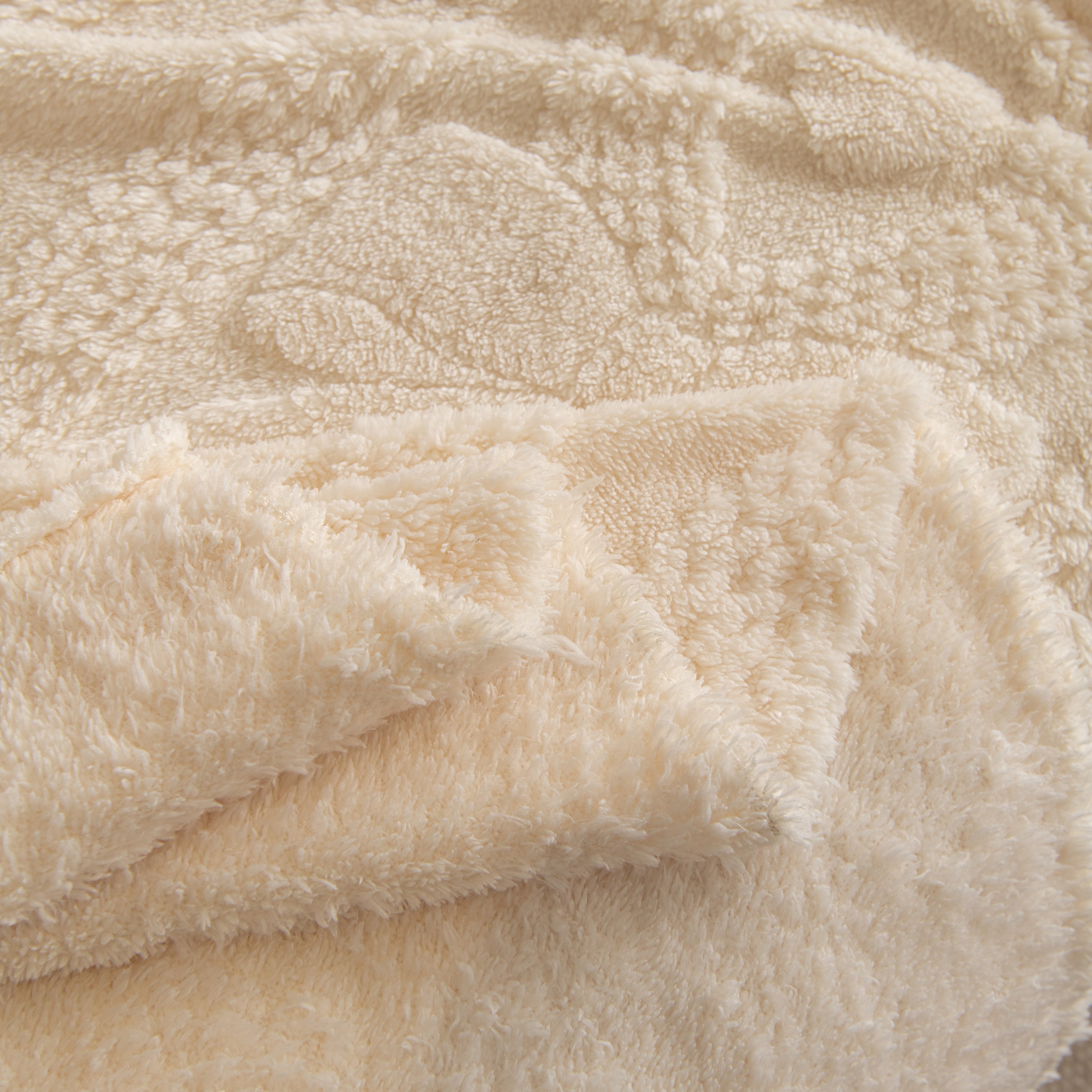Soft Plush Fleece Throw Blanket for Couch Solid Cute Warm Couch Cover Blanket for Winter