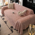 Soft Plush Fleece Throw Blanket for Couch Solid Cute Warm Couch Cover Blanket for Winter