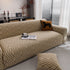Modern Geometric Jacquard Sofa Slipcover, High Stretch 1-Piece Textured Couch Cover