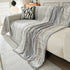 Chenille Sofa Cover Throw Blanket, Boho Geometric Scratch Proof Couch Protector