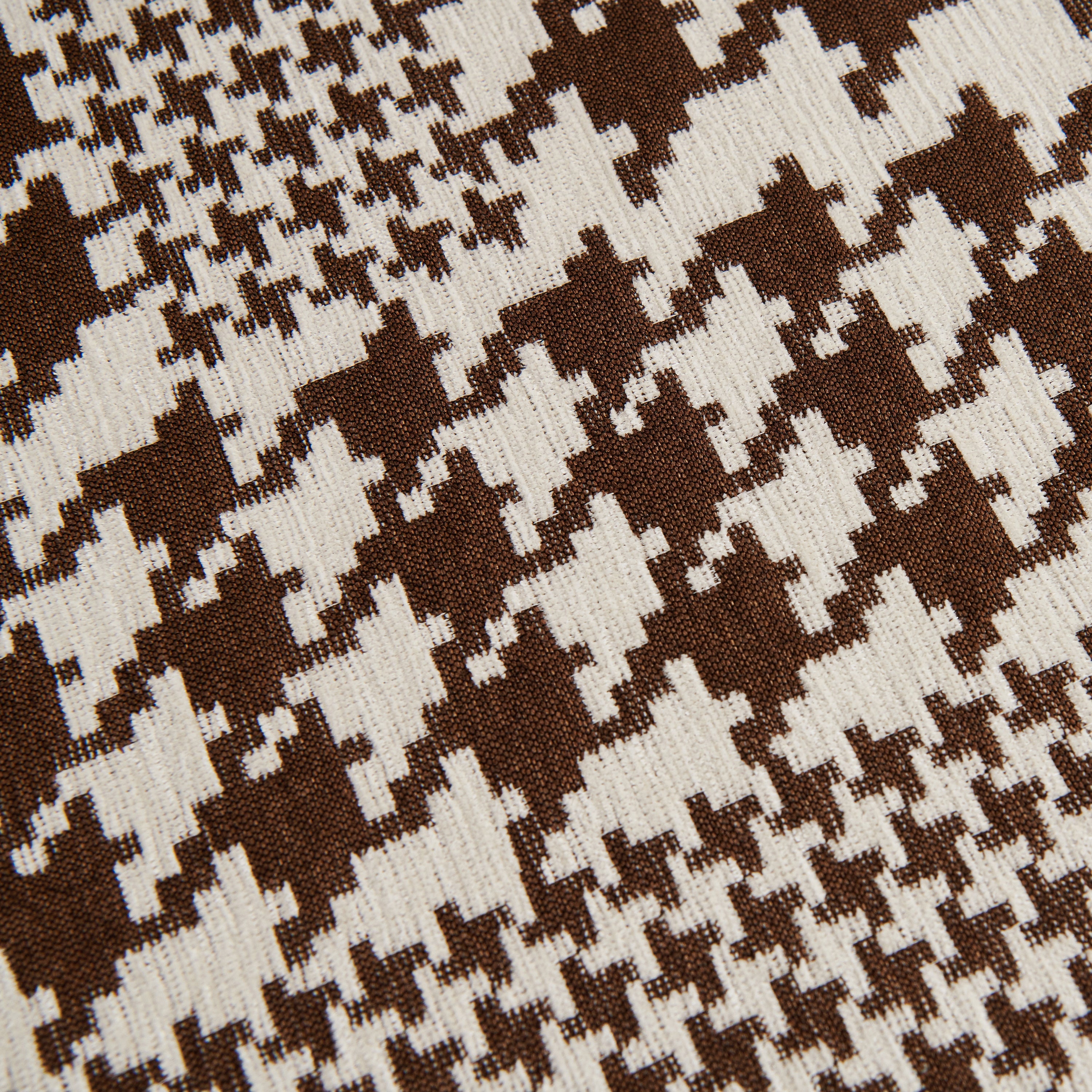 Chenille Houndstooth Couch Cover, Chaise Lounge Blanket Cover, Sectional Couch Scratch Protector