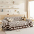 Chenille Houndstooth Sofa Throw Cover, Scratch Proof Cozy Throw Blankets for Couch