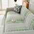 Chenille Sofa Cover Throw Blanket, Boho Geometric Scratch Proof Couch Protector