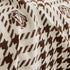 Chenille Houndstooth Sofa Throw Cover, Scratch Proof Cozy Throw Blankets for Couch