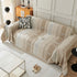 Chenille Sofa Cover Throw Blanket, Boho Geometric Scratch Proof Couch Protector