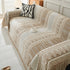 Chenille Sofa Cover Throw Blanket, Boho Geometric Scratch Proof Couch Protector