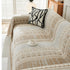 Chenille Sofa Cover Throw Blanket, Boho Geometric Scratch Proof Couch Protector
