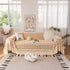 Jacquard Plush Houndstooth Sofa Throw Cover, Cover Throws for Sofas, Stylish Living Room Throws