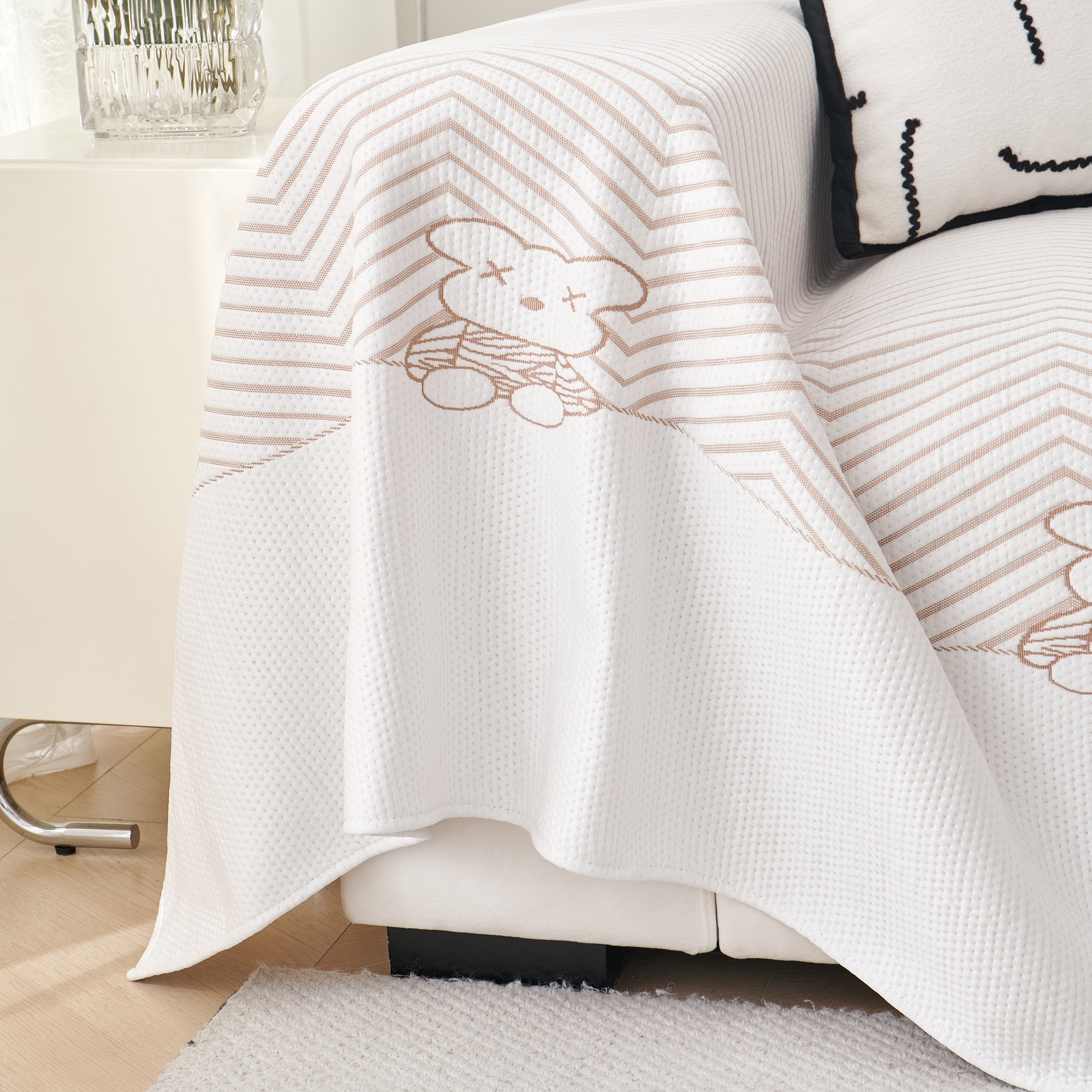 Cool Summer Blanket for Couches Soft Comfy Lightweight Cooling Sofa Blankets Cover