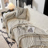 Cozy Striped Sofa Throw Blanket L Shaped Sectional Couch Covers Luxury Throws for Sofas