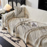 Cozy Striped Sofa Throw Blanket L Shaped Sectional Couch Covers Luxury Throws for Sofas