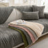 Winter Thickened Non-slip Blanket, Three-Dimensional Embossed Cotton Velvet Sofa Cover