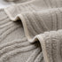 Winter Thickened Non-slip Blanket, Three-Dimensional Embossed Cotton Velvet Sofa Cover