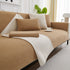 Water-Resistant Waffle Textured Sofa Cover, Non-Slip Couch Protector for Pets & Kids