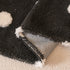Plush Fleece Sofa Cover Throw, Soft Textured Polka Dot Couch Protector Blanket for Pets