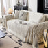 Cozy Striped Sofa Throw Blanket L Shaped Sectional Couch Covers Luxury Throws for Sofas