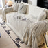 Cozy Striped Sofa Throw Blanket L Shaped Sectional Couch Covers Luxury Throws for Sofas