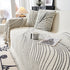 Cozy Striped Sofa Throw Blanket L Shaped Sectional Couch Covers Luxury Throws for Sofas