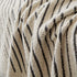 Cozy Striped Sofa Throw Blanket L Shaped Sectional Couch Covers Luxury Throws for Sofas
