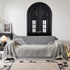 Cozy Striped Sofa Throw Blanket L Shaped Sectional Couch Covers Luxury Throws for Sofas