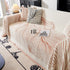Cozy Striped Sofa Throw Blanket L Shaped Sectional Couch Covers Luxury Throws for Sofas