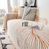 Cozy Striped Sofa Throw Blanket L Shaped Sectional Couch Covers Luxury Throws for Sofas