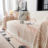 Cozy Striped Sofa Throw Blanket L Shaped Sectional Couch Covers Luxury Throws for Sofas