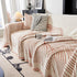 Cozy Striped Sofa Throw Blanket L Shaped Sectional Couch Covers Luxury Throws for Sofas