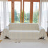 Textural Striped Chenille Sofa Covers, Boho Washable Decor Sofa Blankets Covers