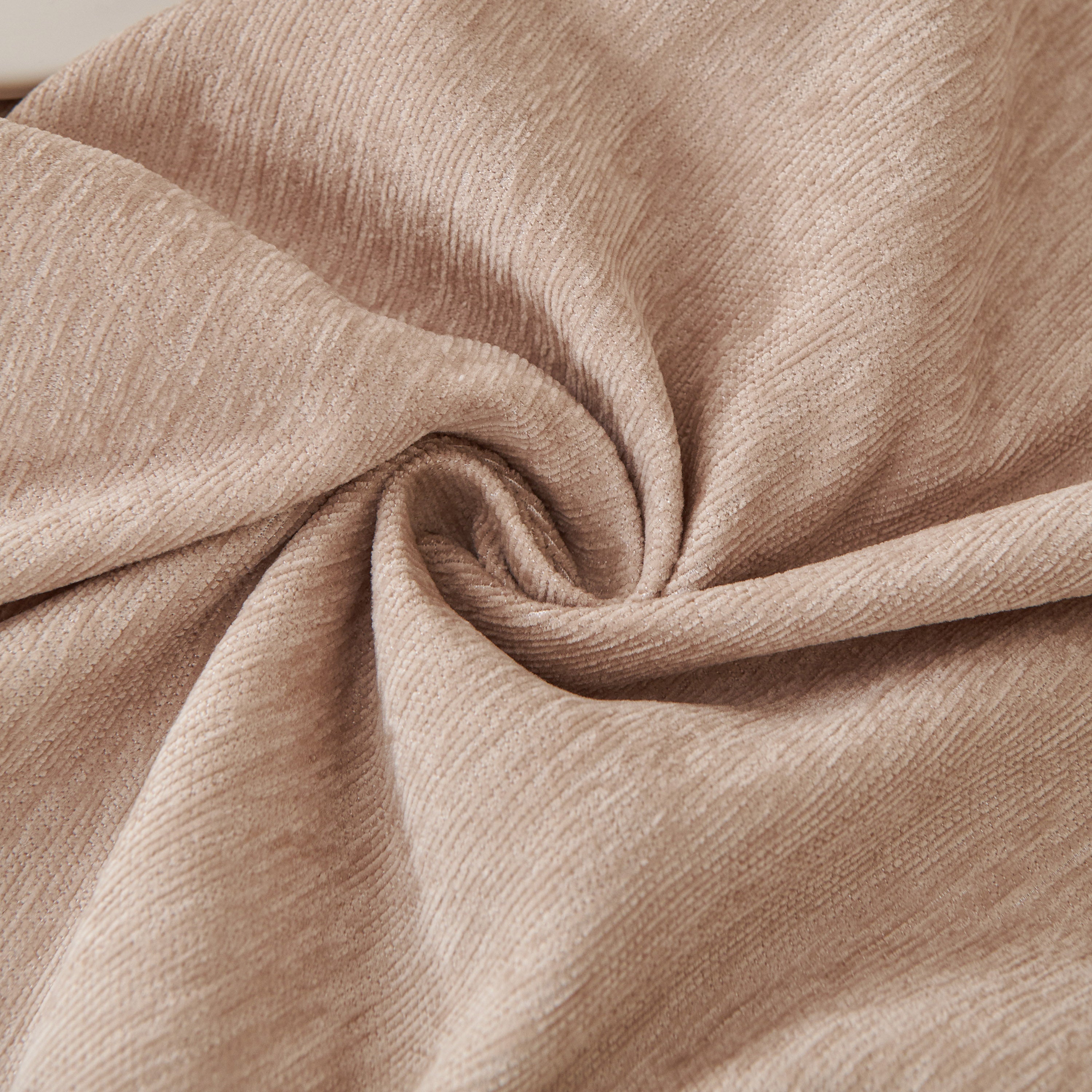Solid Color Chenille Sofa Throw Blanket, Modern Decor Soft Couch Cover with Fringes