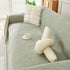 Solid Color Chenille Sofa Throw Blanket, Modern Decor Soft Couch Cover with Fringes