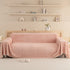 Thick Plush Faux Fur Couch Cover Blanket Warm Fuzzy Blanket Couch Protector for Winter