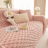 Thick Plush Faux Fur Couch Cover Blanket Warm Fuzzy Blanket Couch Protector for Winter