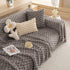 Thick Plush Faux Fur Couch Cover Blanket Warm Fuzzy Blanket Couch Protector for Winter