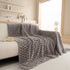 Thick Plush Faux Fur Couch Cover Blanket Warm Fuzzy Blanket Couch Protector for Winter