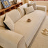 Chenille Herringbone Sofa Protector, Soft Non-Slip Couch Cover with Silicone Backing